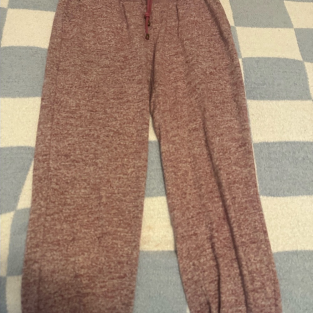 Cozy Maroon Jogger Pants